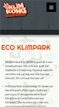 Mobile Screenshot of ecoklimpark.nl
